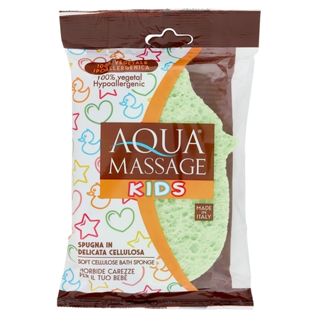 Aquamassage Kids Spugna in Delicata Cellulosa